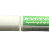 Retatrutide injectiepen met zichtbare doseringsindicator